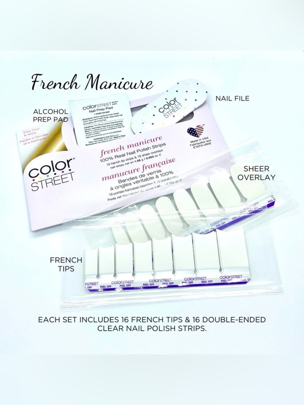 Color Street French Manicure Strips: City Of Love - Picture 7 of 7